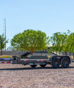 Alternative view of Iron Bull Trailers TWB14 Tilt Trailer with 8” I-Beam Frame