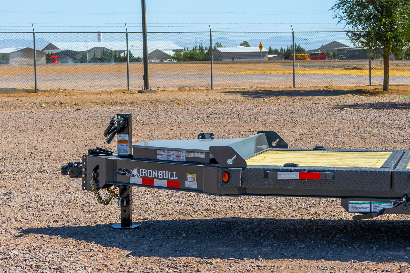 Iron Bull Trailers TWB14 Tilt Trailer with 8” I-Beam Frame - Image 4