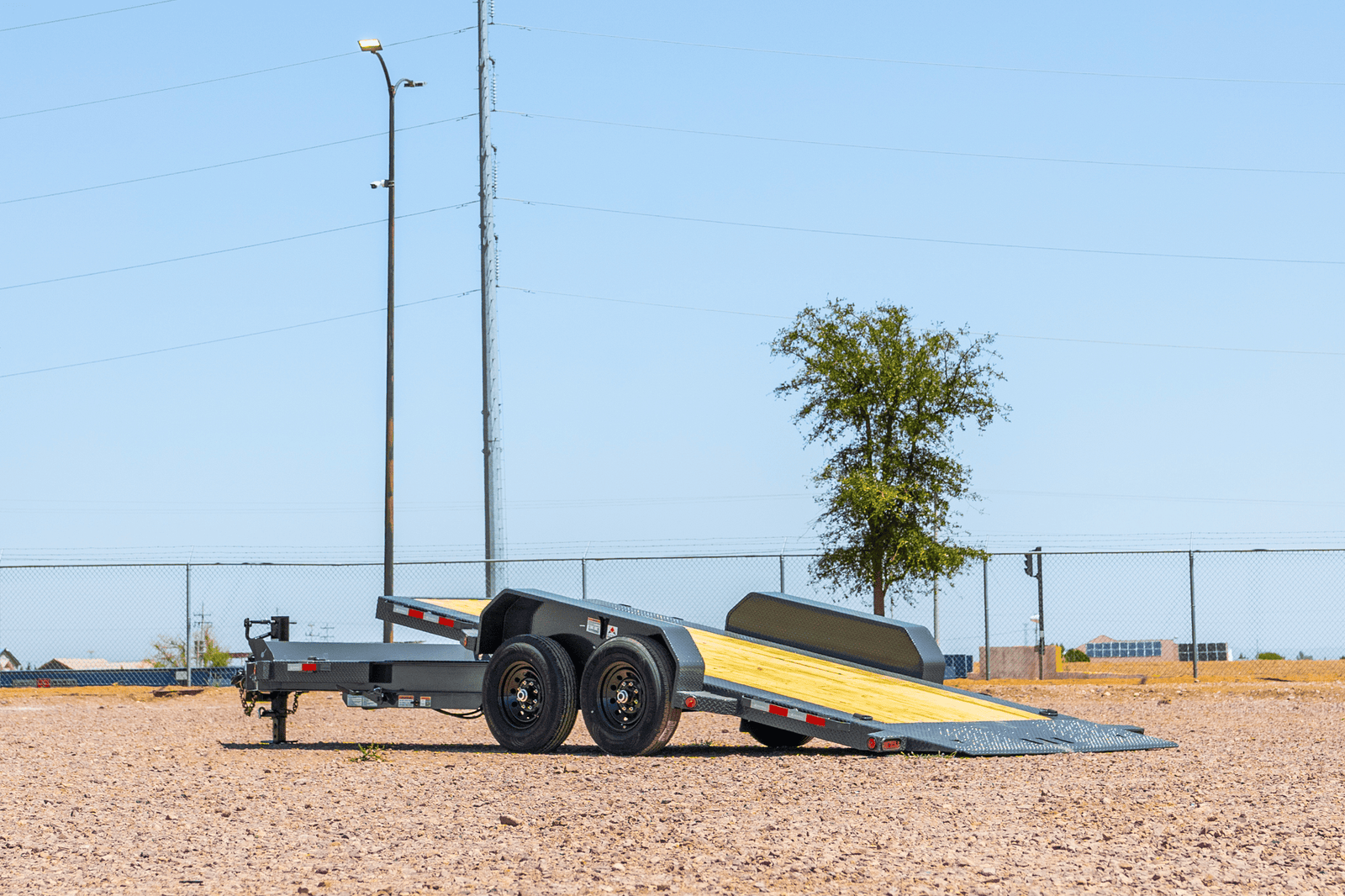 Iron Bull Trailers TWB14 Tilt Trailer with 8” I-Beam Frame - Image 6