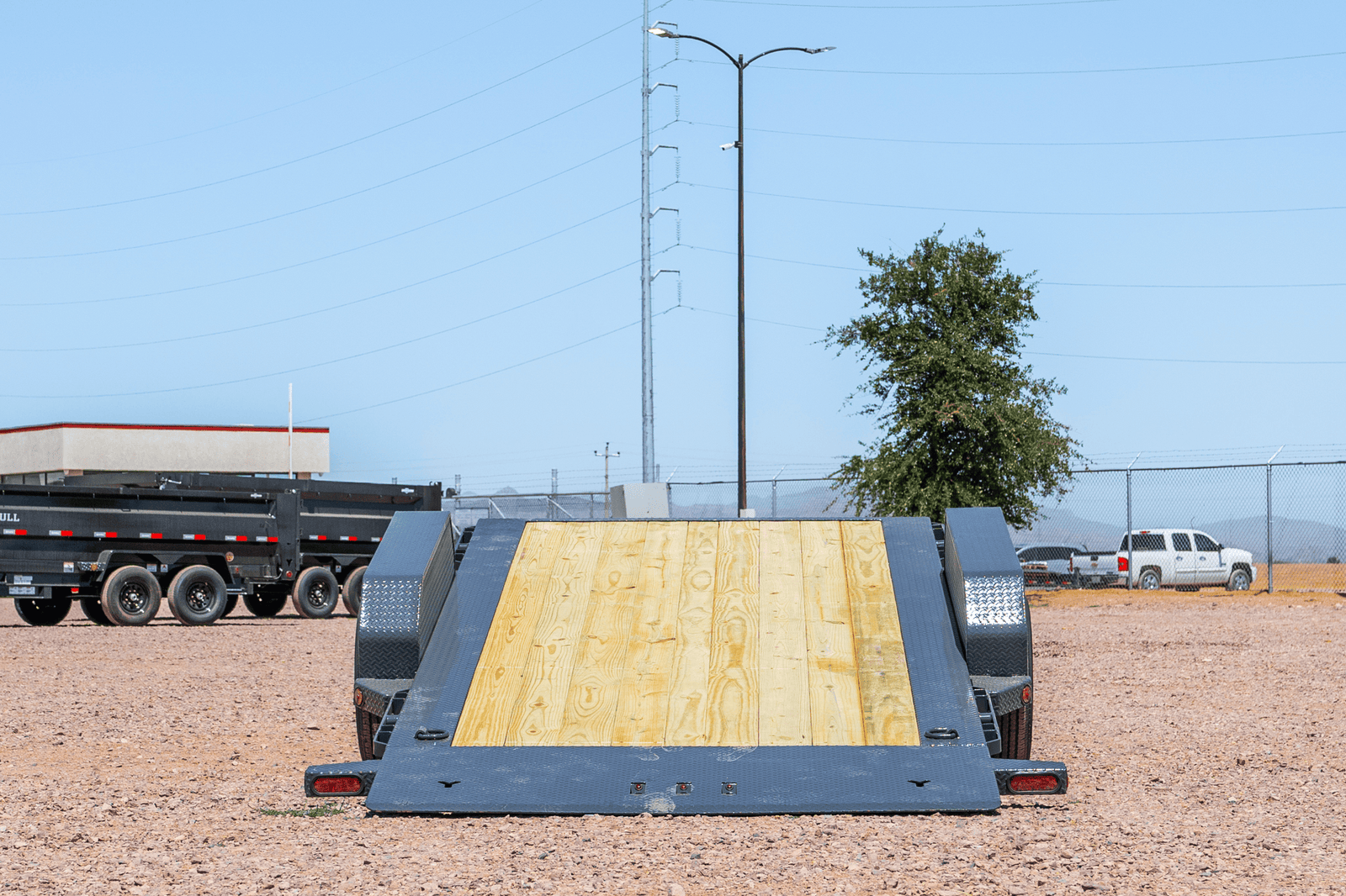 Iron Bull Trailers TWB14 Tilt Trailer with 8” I-Beam Frame - Image 5