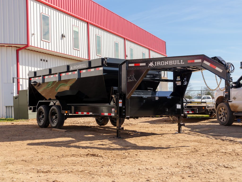 Iron Bull Trailers DBG14 Gooseneck Roll-Off Dump - Image 8