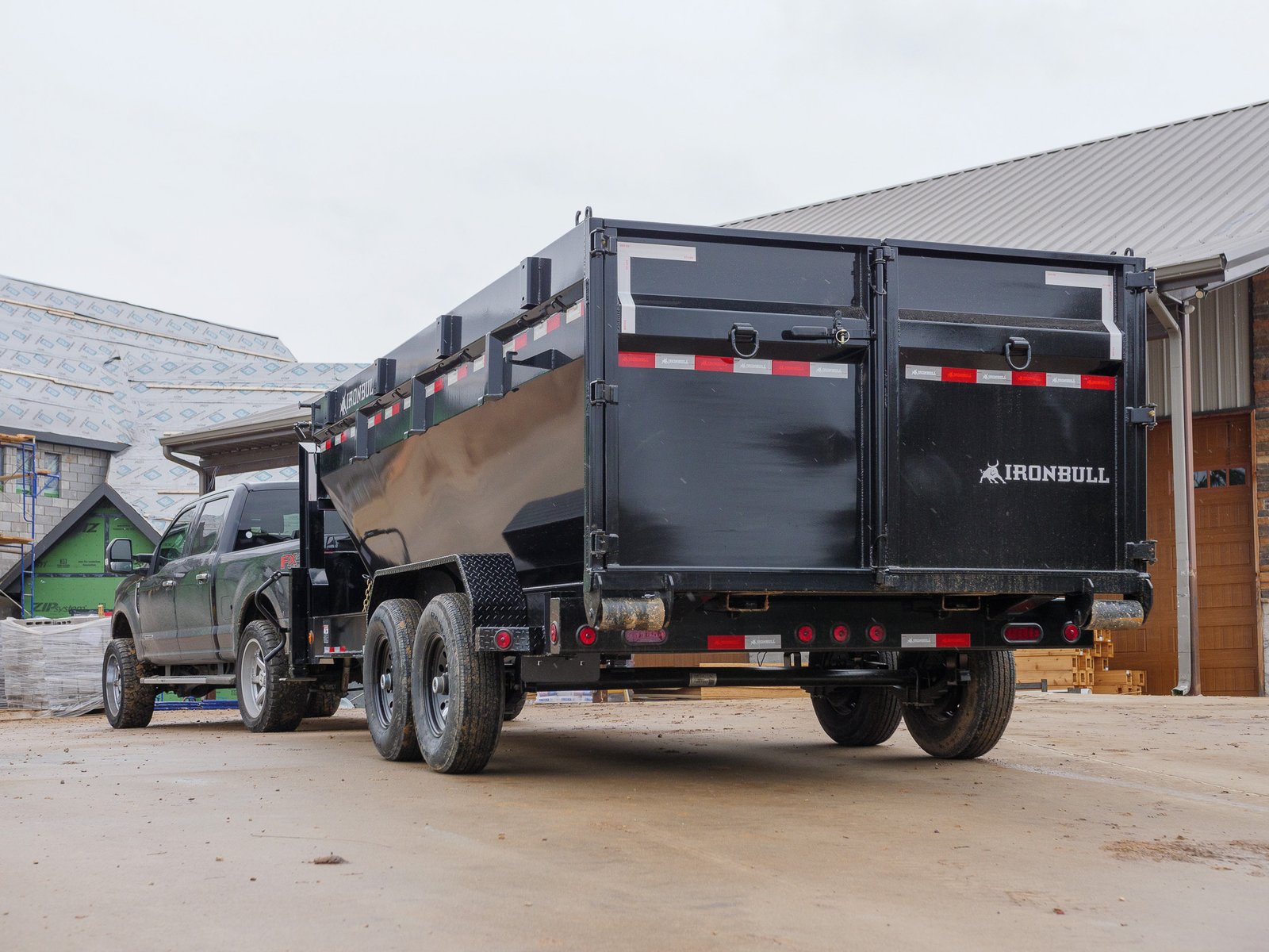 Iron Bull Trailers DBG14 Gooseneck Roll-Off Dump - Image 5