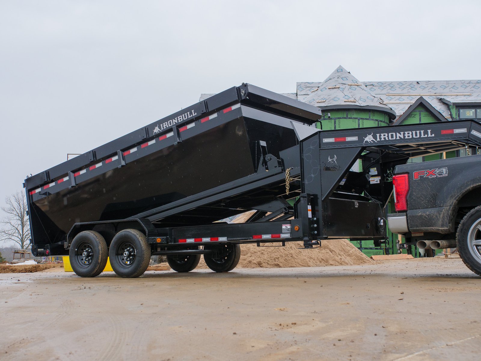 Iron Bull Trailers DBG14 Gooseneck Roll-Off Dump - Image 6
