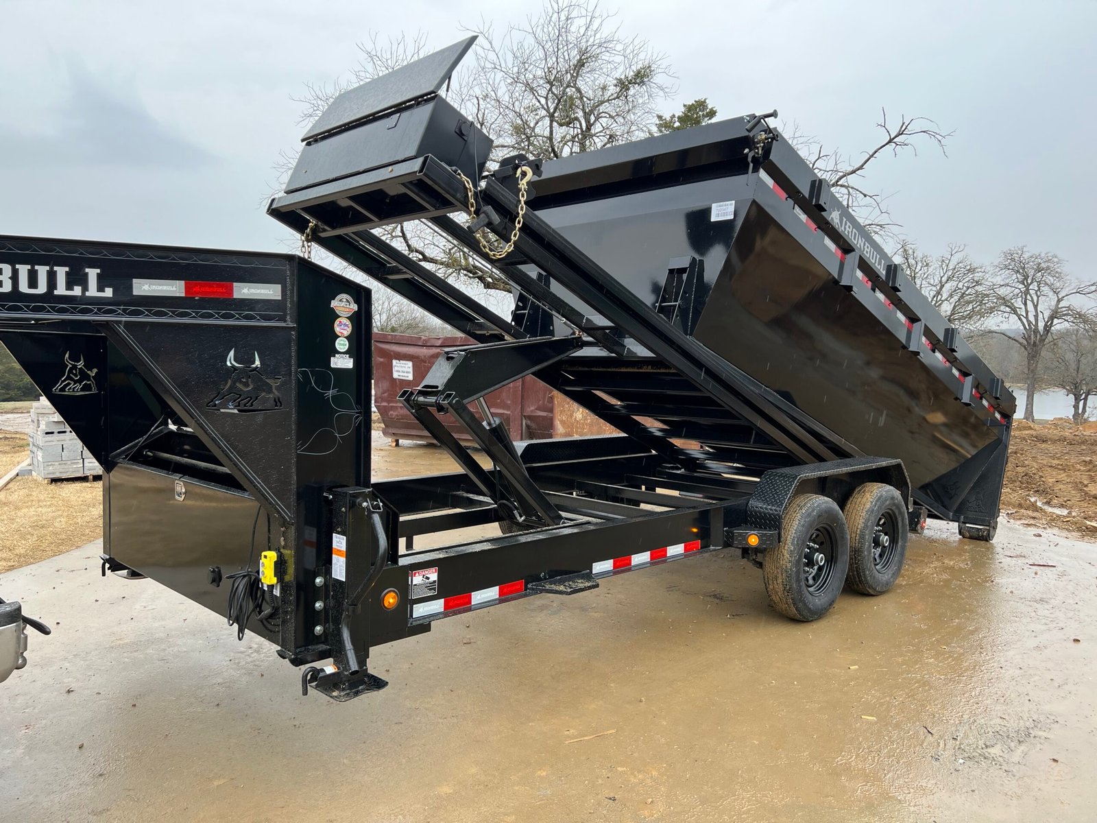 Iron Bull Trailers DBG14 Gooseneck Roll-Off Dump - Image 2