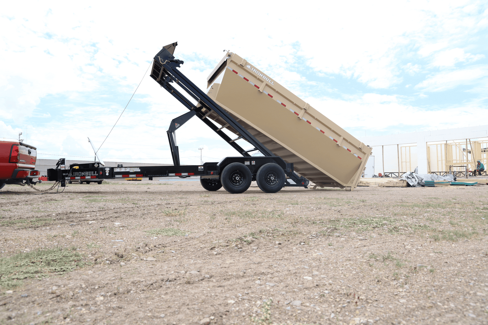 Iron Bull Trailers DBB14 Bumper Pull Roll-Off Dump Bins - Image 8