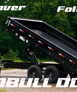 Alternative view of Iron Bull Trailers DDP14 14,000 lb GVWR Tandem Axle Deckover