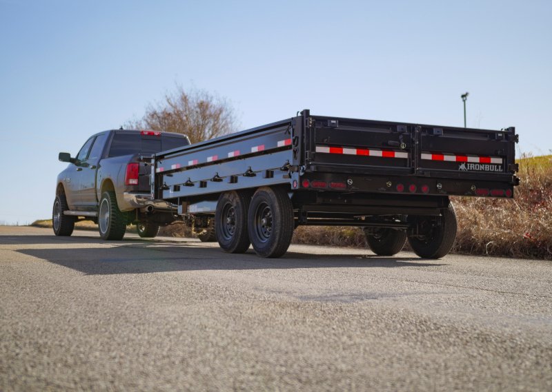 Iron Bull Trailers DDP14 14,000 lb GVWR Tandem Axle Deckover - Image 9