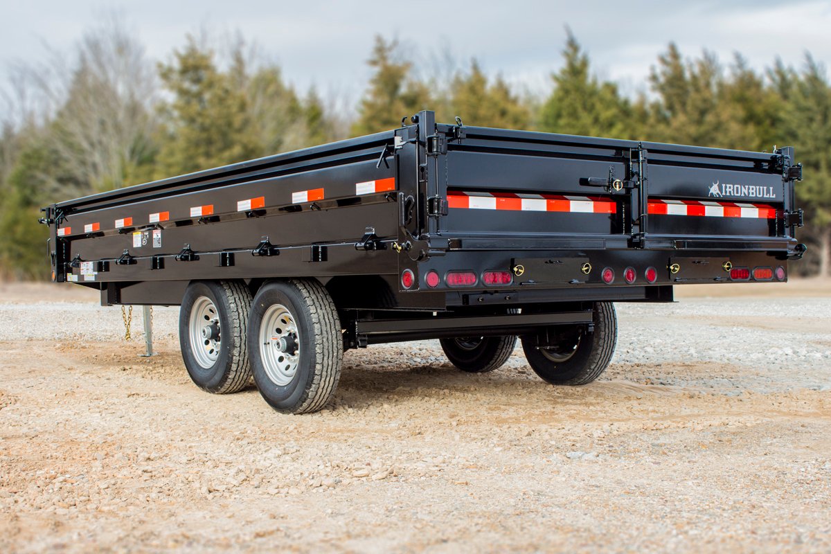Iron Bull Trailers DDP14 14,000 lb GVWR Tandem Axle Deckover - Image 3