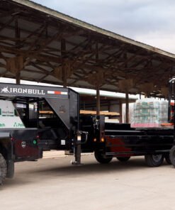 Alternative view of Iron Bull Trailers DDG14 Deckover GN Dump With Fold Down Sides