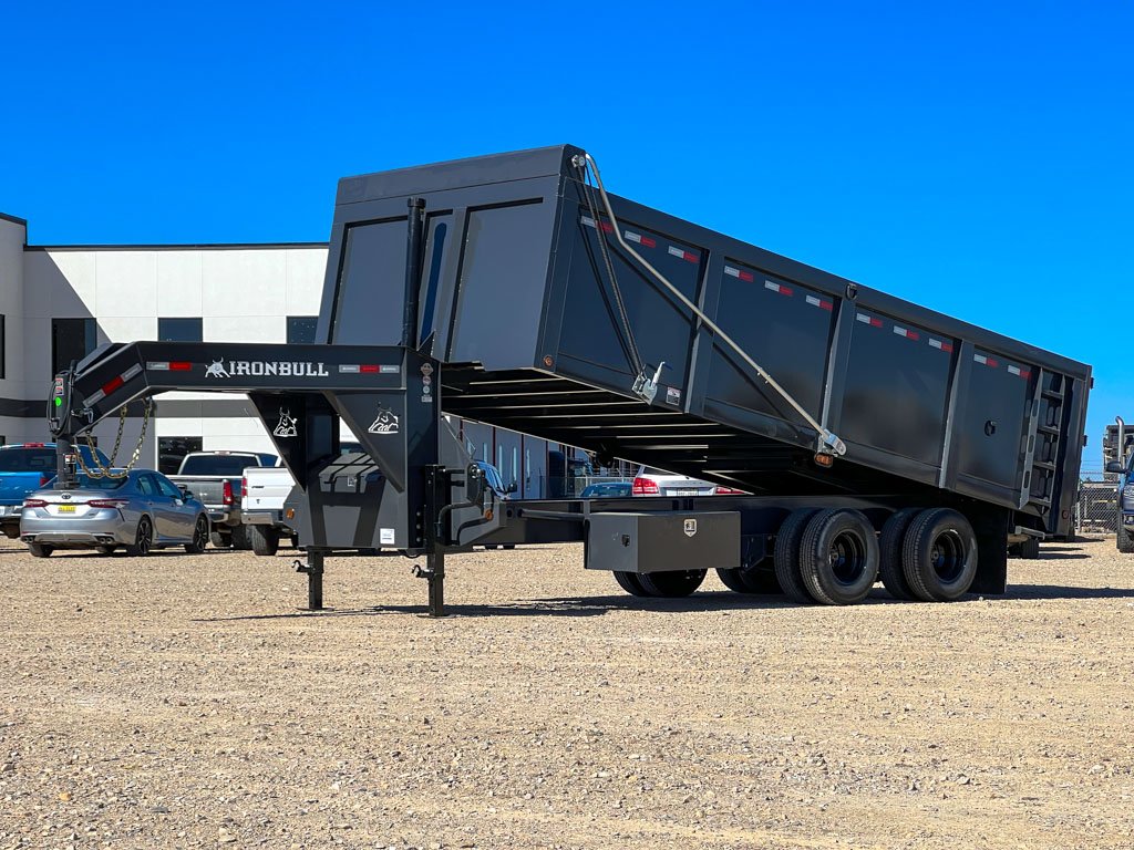 Iron Bull Trailers DMG22 Gooseneck Hurricane Dump Trailer - Image 2