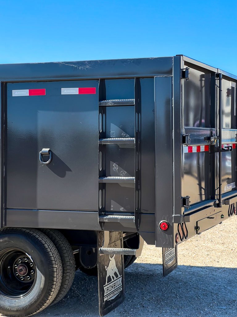 Iron Bull Trailers DMG22 Gooseneck Hurricane Dump Trailer - Image 6