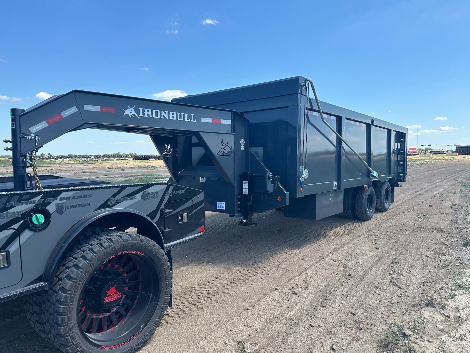 Iron Bull Trailers DMG22 Gooseneck Hurricane Dump Trailer - Image 10