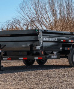 Alternative view of Iron Bull Trailers DTB14 14k Dual I-Beam Frame