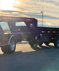 Alternative view of Iron Bull Trailers DTG21 Gooseneck Dump