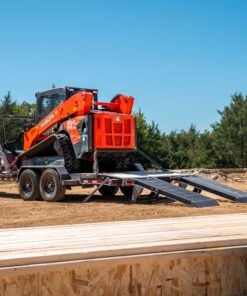 Alternative view of Iron Bull Trailers EWB14 8” I-Beam Equipment Trailer