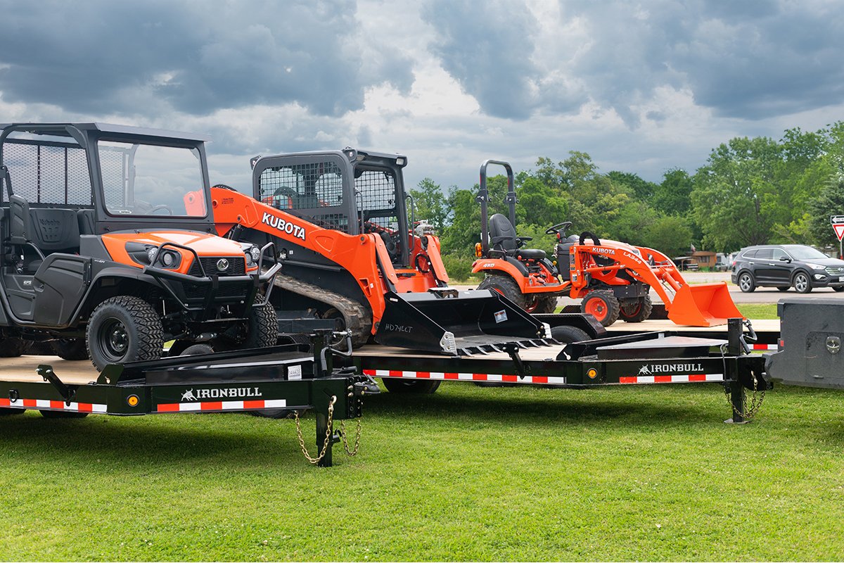 Iron Bull Trailers EWB14 8” I-Beam Equipment Trailer - Image 3