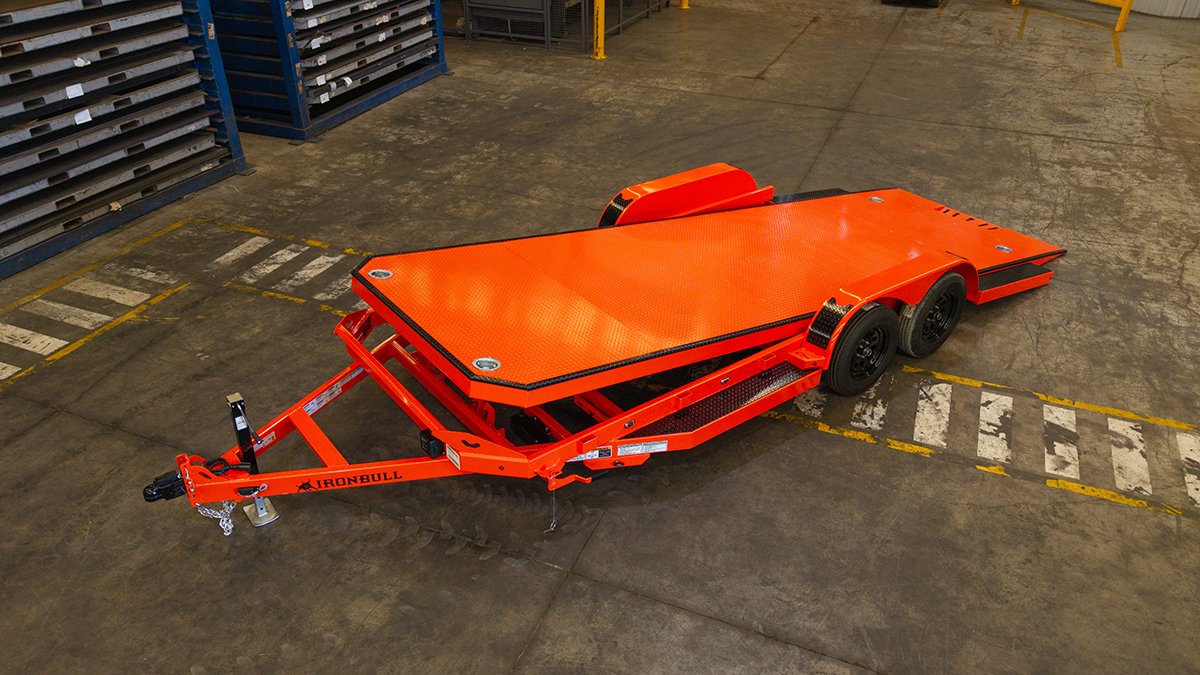 Iron Bull Trailers TRB07 Car hauler Tilt - Image 4