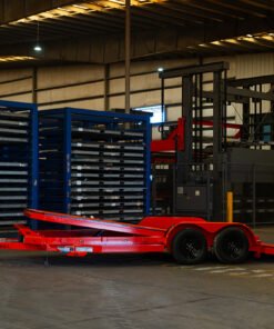 Alternative view of Iron Bull Trailers TRB07 Car hauler Tilt