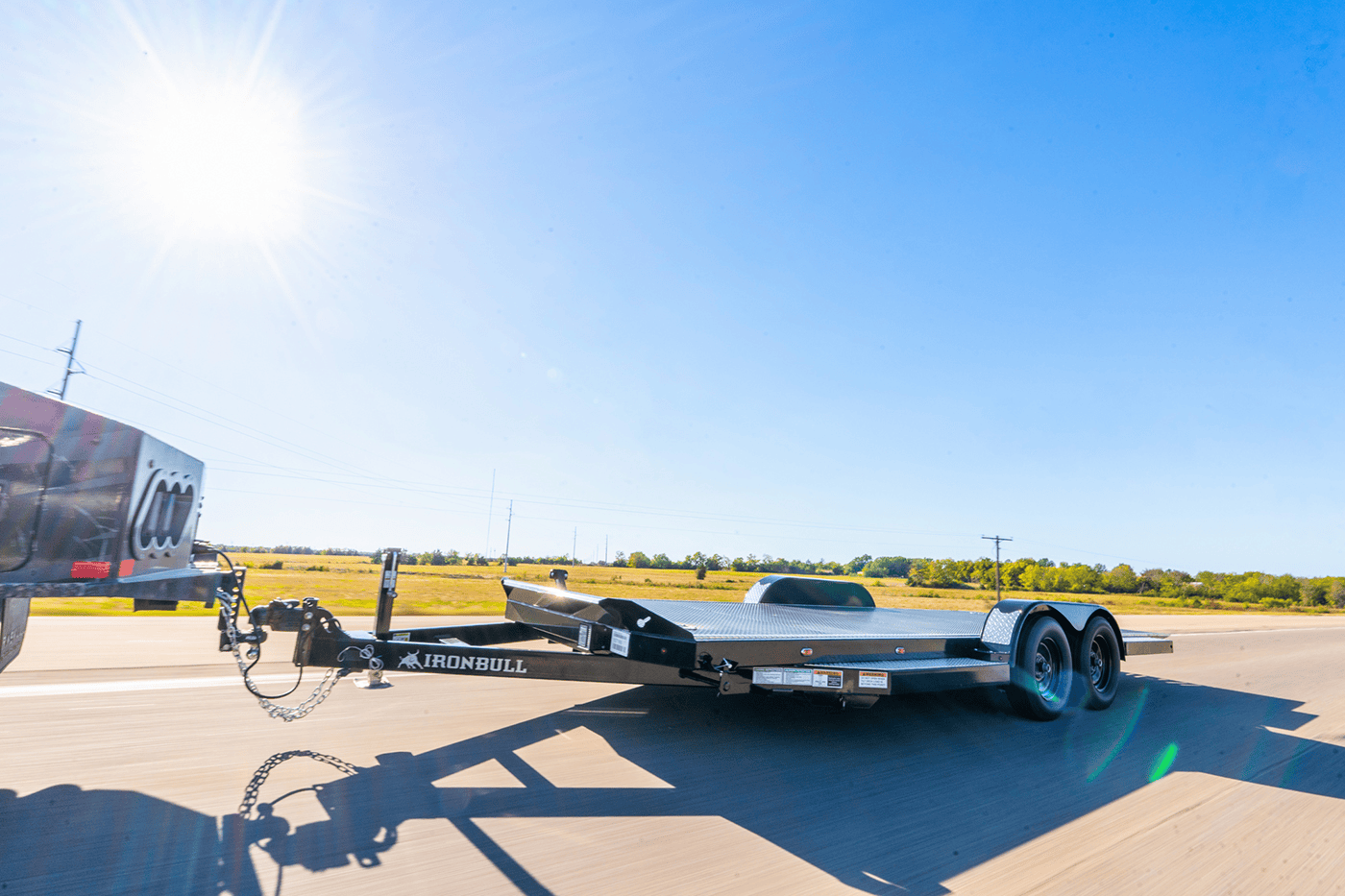 Iron Bull Trailers TRB07 Car hauler Tilt - Image 7